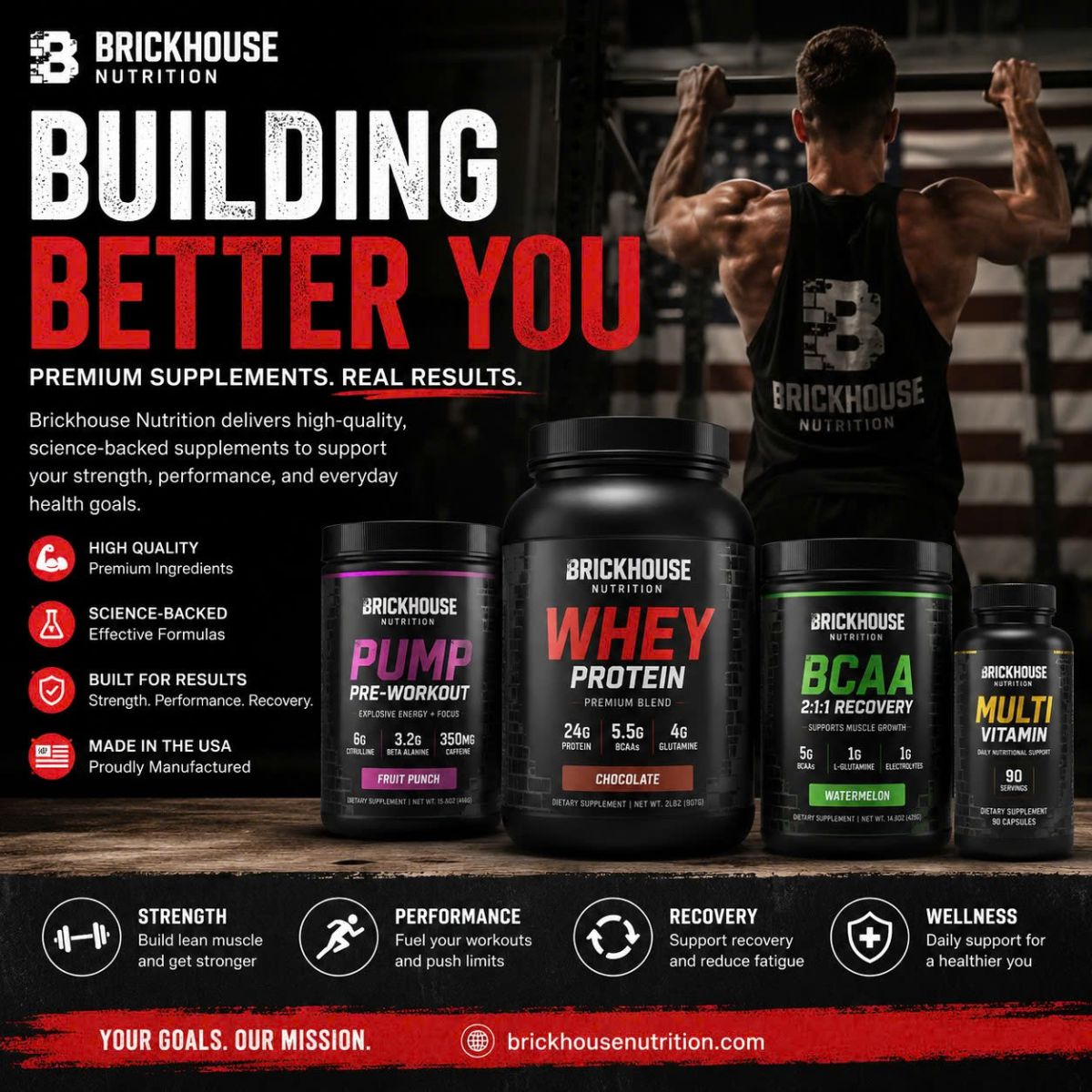 BrickHouse Nutrition Review 2026 – Are These Premium Supplements Worth It?